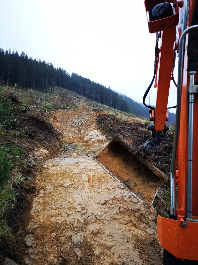Tilting Quick Hitches - Digger Buckets and Excavator Attachments